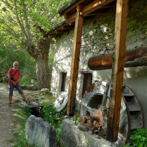 Water mill in the upper valley of the Etsch in South Tirol
